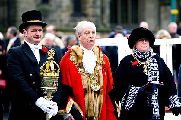 Service of Remembrance Rochdale Cenotaph 9 November 2008