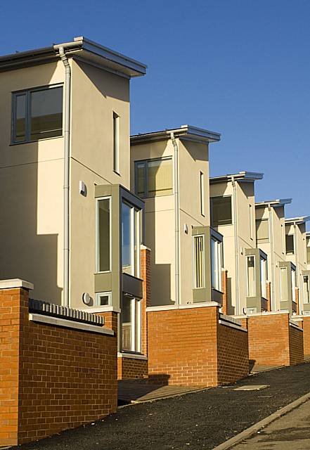 New homes at Nelson Place.