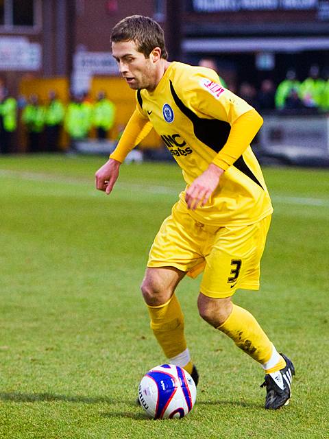 Tom Kennedy - Port Vale v Rochdale 28-12-08