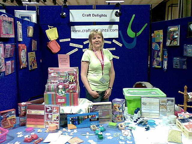 Craft Delights stand at the Made in Rochdale trade fair