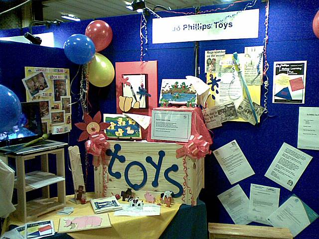 Jo Phillips stand at the Made in Rochdale trade fair