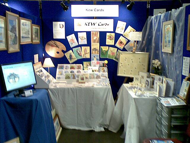 Kew Cards stand at the Made in Rochdale trade fair