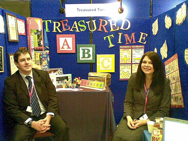 Treasured Time stand at the Made in Rochdale trade fair