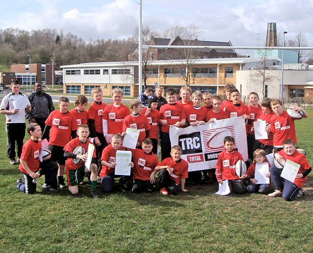 The Easter rugby camp was popular with children from Rochdale and beyond