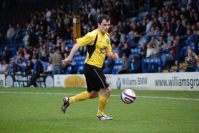 Chris Dagnall made his first start for Rochdale since he was injured seven months ago