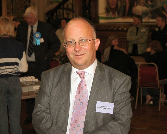 Returning Officer, Council Chief Executive Roger Ellis