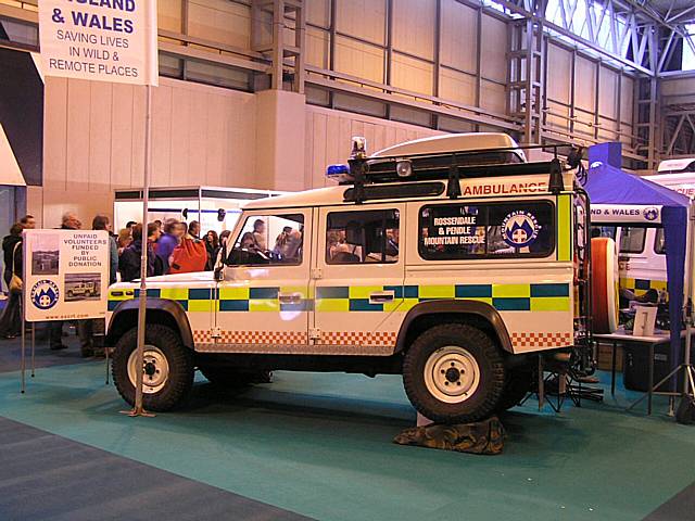 Rossendale and Pendle Mountain Rescue Team  Vehicle 