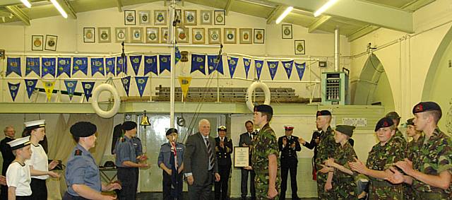 Top marks for Rochdale Sea Cadets