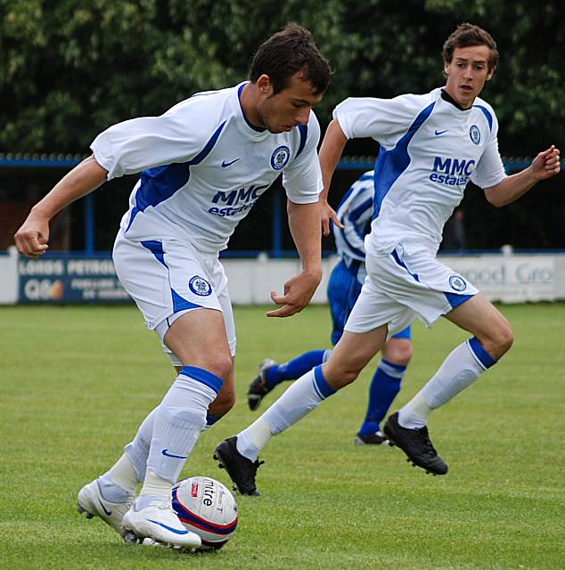 Adam Le Fondre drives Dale forward