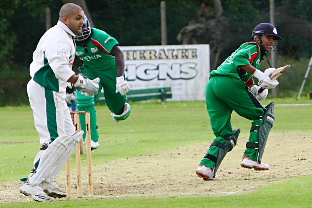 Kenyan Cricket team versus Sport For All Select XI