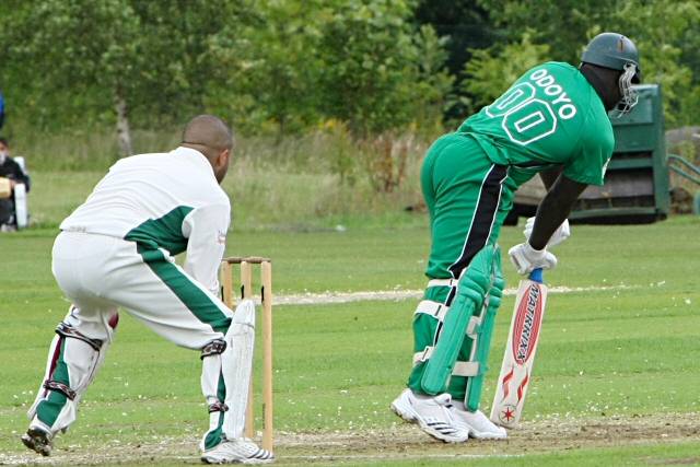 Kenyan Cricket team versus Sport For All Select XI