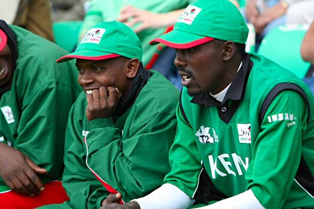 Kenyan Cricket team versus Sport For All Select XI