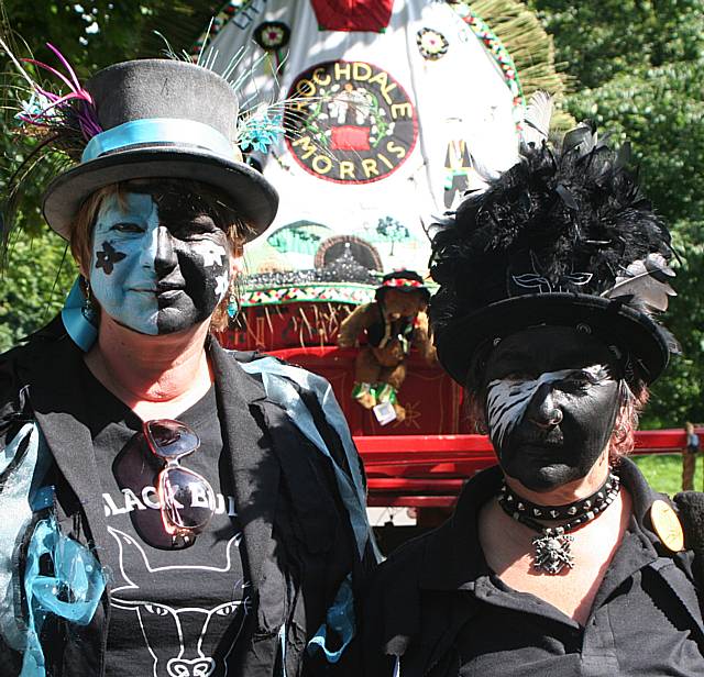 Littleborough Rushbearing Festival and the  Black Bull Border Morris