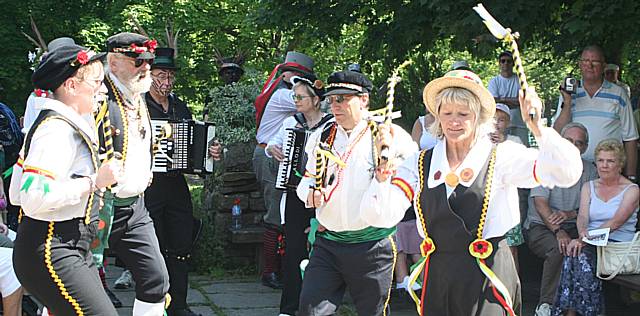 Littleborough Rushbearing Festival and  Rochdale Morris dancers