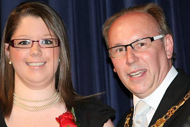 Claire Hill and Deputy Mayor Keith Swift - Rochdale Youth Orchestra Summer Concert