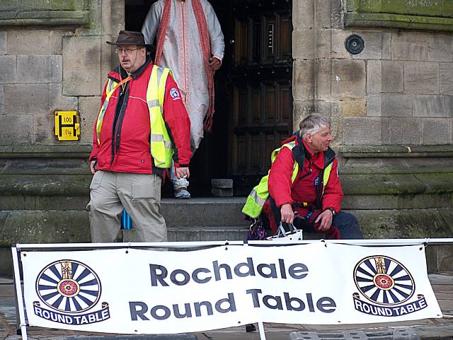 Rochdale Town Hall abseil