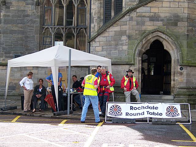 Rochdale Town Hall abseil