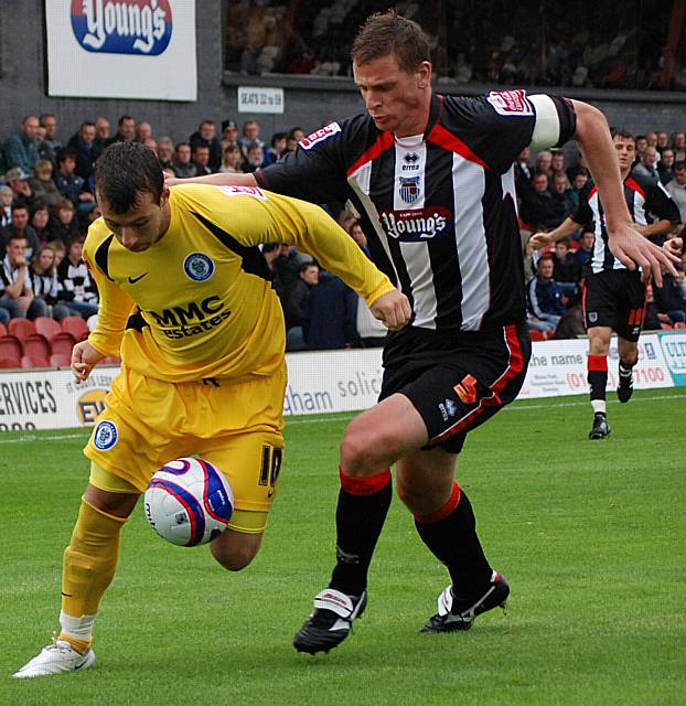 Adam Le Fondre looks to get beyond Matthew Heywood