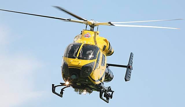 GMP's helicopter