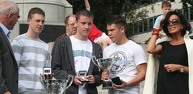 Under-15s winners, Littleborough.