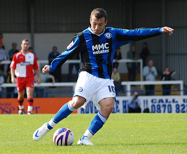 Adam Le Fondre could not get an equaliser for Dale