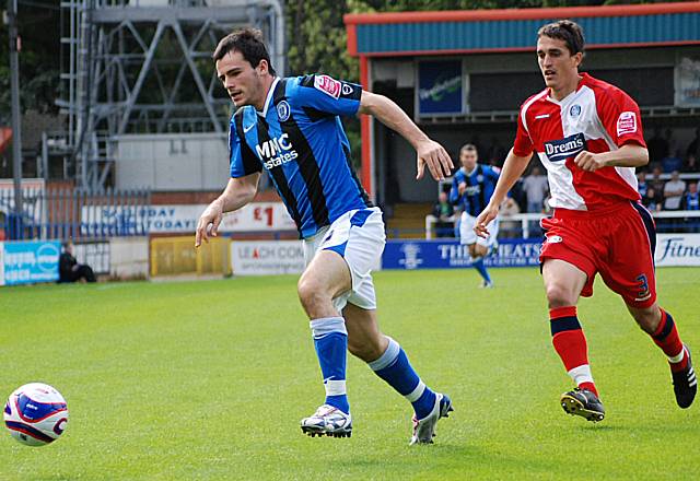 Dagnall gets away from Craig Woodman