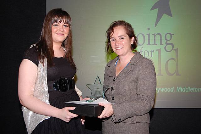 Amy Gibbons, Volunteer Co-ordinator (commissioning award winner)