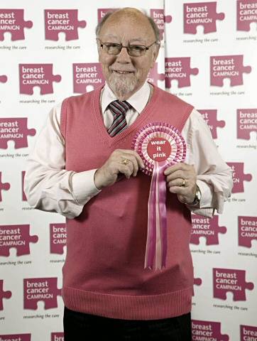 Jim Dobbin MP 'wears it pink'