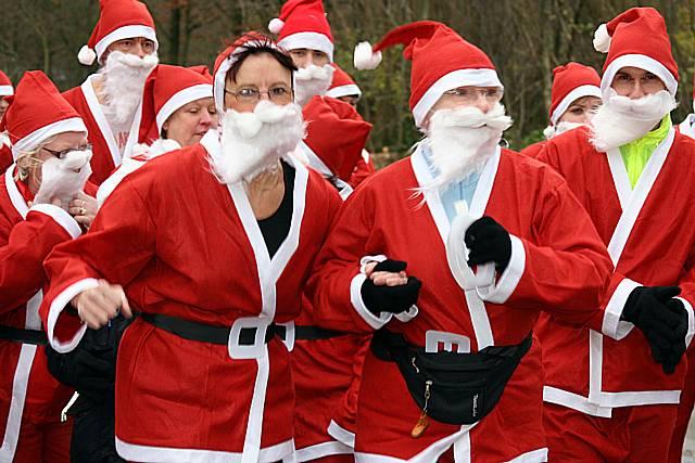 Springhill Hospice Father Christmas Fun Run