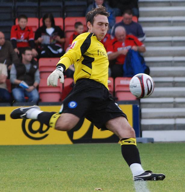 Jos Lillis performed well on debut for Rochdale having only joined up with the squad the day before the game.