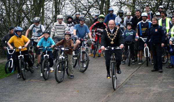 Heywood BMX track opened by the Mayor