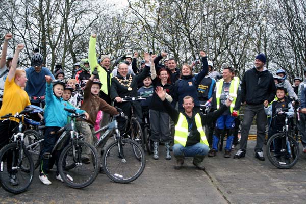 Heywood BMX track opened by the Mayor