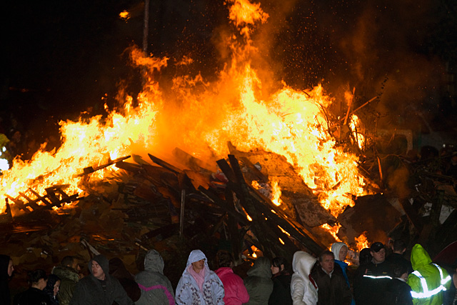 Heywood bonfire and firework display 