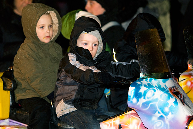 Funfair at Heywood bonfire and firework display 