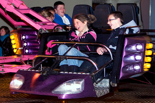 Funfair at Heywood bonfire and firework display 