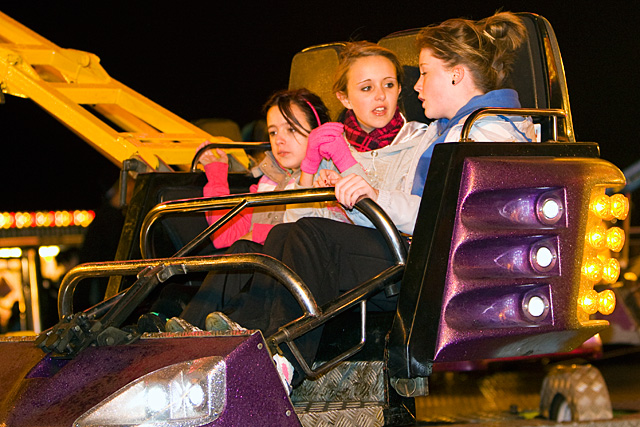 Funfair at Heywood bonfire and firework display 