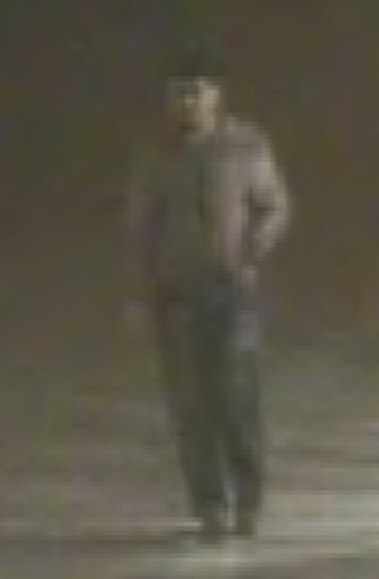 CCTV still of man wanted in connection with sex attack.