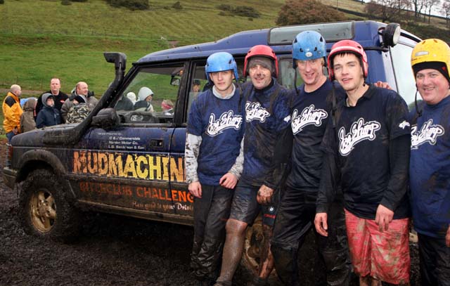 Mudmachines raise money for Springhill Hospice