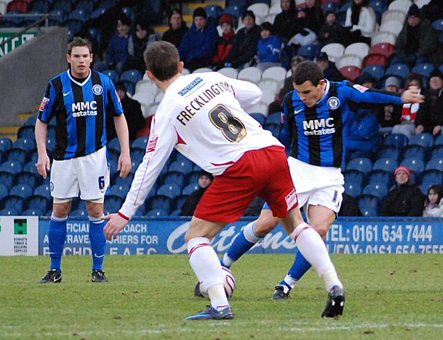 Rundle fires in the shot from which Le Fondre ultimately gives Dale the lead.