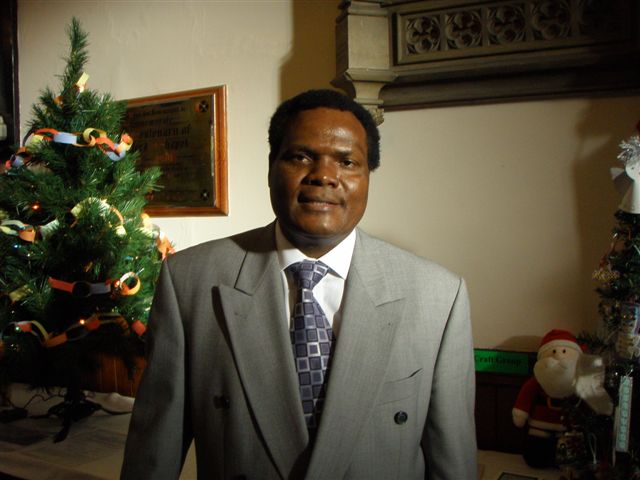 Revd Dr Daniel Mwailu, the new minister for Bamford & Norden United Reformed Churches.