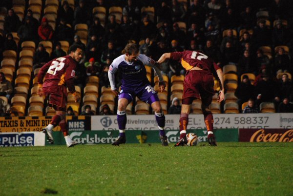 Dawson challenges James Hanson.