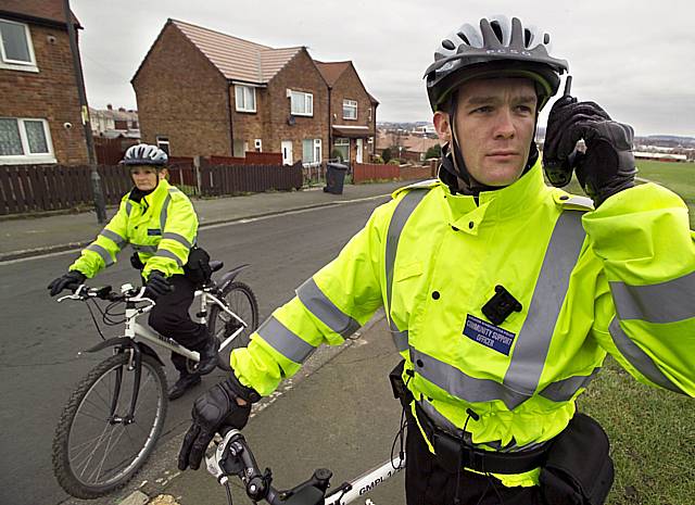 Police use pedal power to tackle street crime