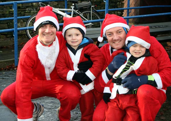 Springhill Hospice Father Christmas Fun Run