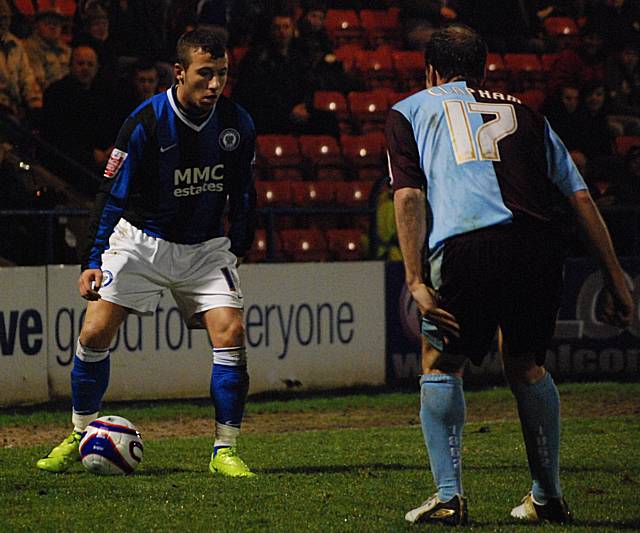 Le Fondre takes on Clapham.