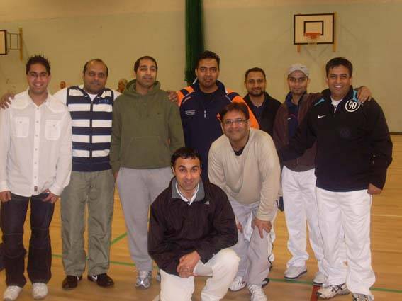 ICL players line up for a photo following a successful second weekend of cricket action.