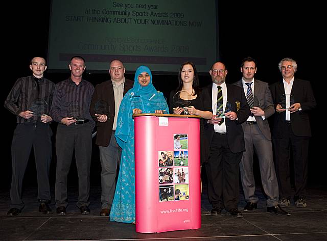 All winners of the Rochdale Borough Sports Awards