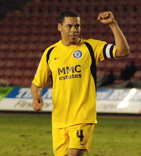 Nathan Stanton celebrates after a good night's work.