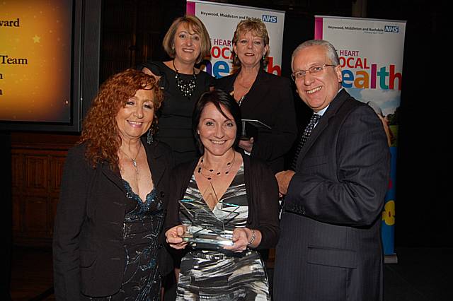 Non clinical winner: PALS Prison Outreach team