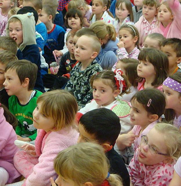 All dressed up: pupils enjoy Red Nose Day