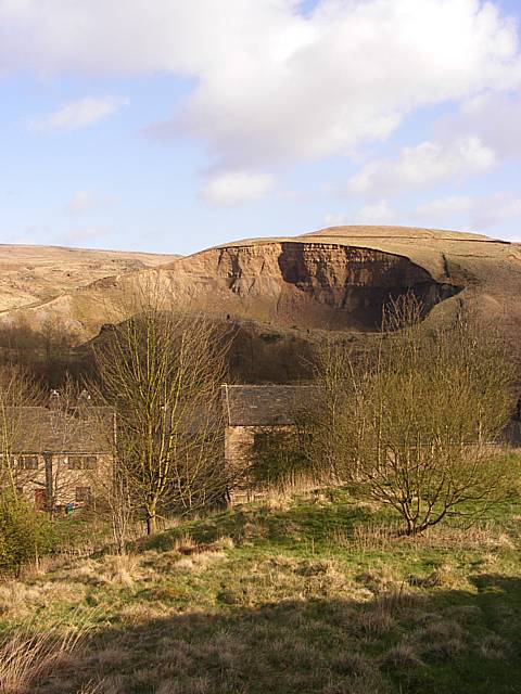 Summit Quarry; part of the new heritage trail.